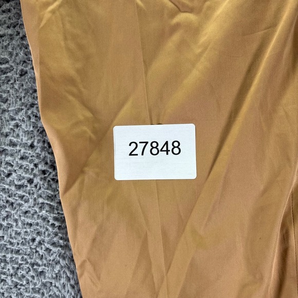 Express Chino Pants Mens 32x30 Beige Cotton Blend Stretch Slim Fit New Tags - Picture 11 of 11